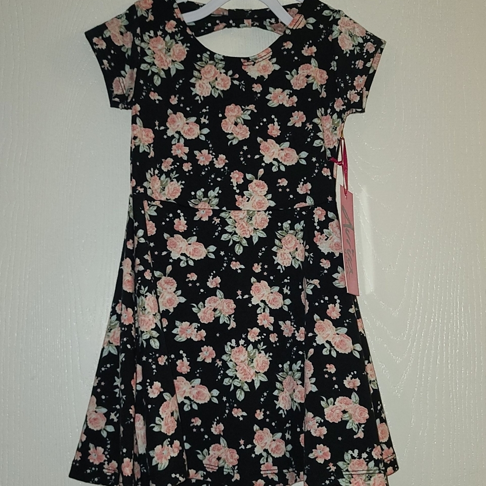 Toddler girl floral dress